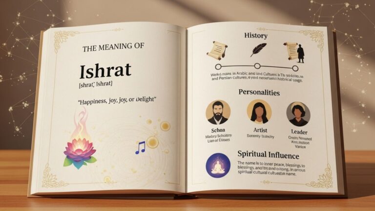 ইসরাত নামের অর্থ কি? ইতিহাস, ব্যক্তিত্ব ও আধ্যাত্মিক প্রভাব