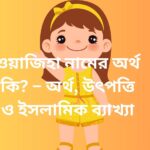 ওয়াজিহা নামের অর্থ কি? ইসলামে ওয়াজিহা নামের গুরুত্ব ও বিস্তারিত বিশ্লেষণ