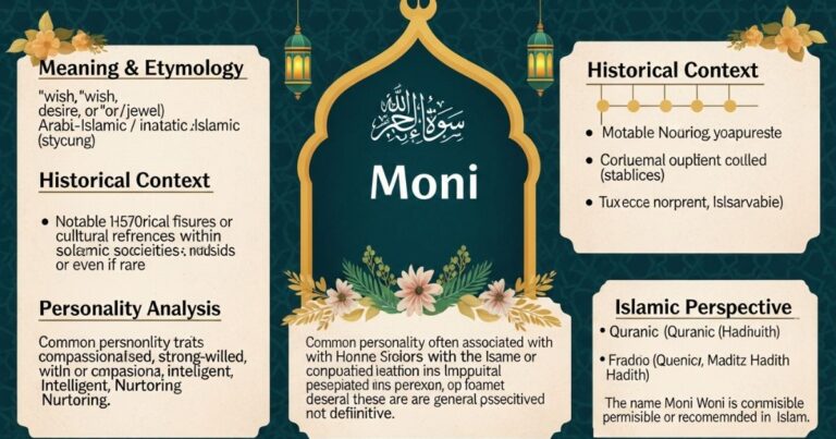 মনি নামের অর্থ কি? ইসলামিক দৃষ্টিকোণ, ইতিহাস ও ব্যক্তিত্ব বিশ্লেষণ
