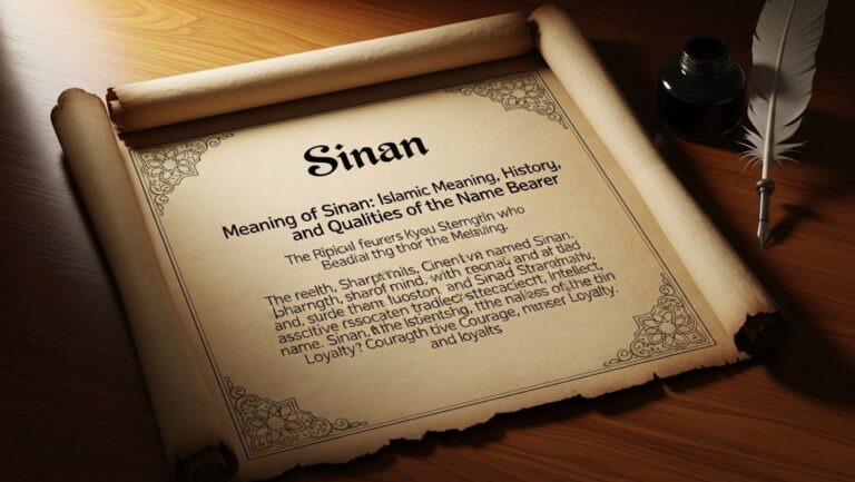 সিনান নামের অর্থ কি? ইসলামিক অর্থ, ইতিহাস ও নামধারীর গুণাবলি