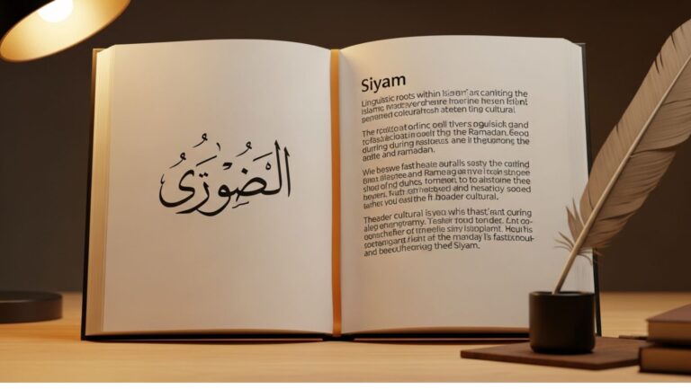সিয়াম নামের অর্থ কি? ইসলামী ও সাংস্কৃতিক প্রেক্ষাপটে বিশদ বিশ্লেষণ