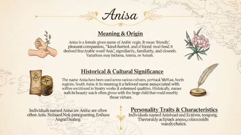 আনিসা নামের অর্থ কি? ইতিহাস, মানে ও ব্যক্তিত্ব বৈশিষ্ট্য সহ বিশদ ব্যাখ্যা