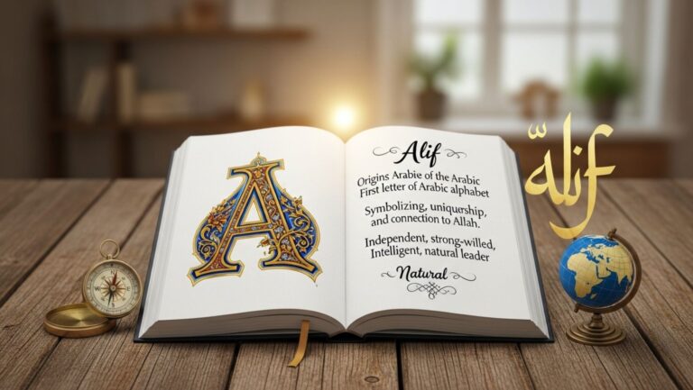 আলিফ নামের অর্থ কি? – নামের উৎপত্তি, গুরুত্ব ও ব্যক্তিত্বের বিশ্লেষণ