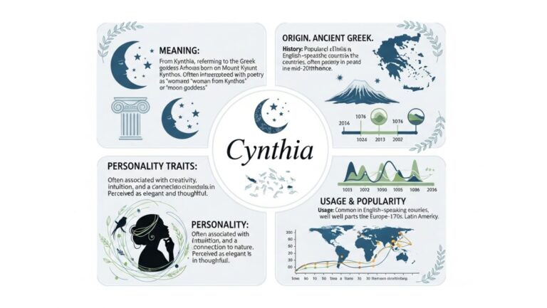 সিনথিয়া নামের অর্থ কি? উৎস, ইতিহাস, ব্যক্তিত্ব এবং ব্যবহার সম্পর্কিত বিস্তারিত বিশ্লেষণ