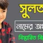 সুলতান নামের অর্থ কি?