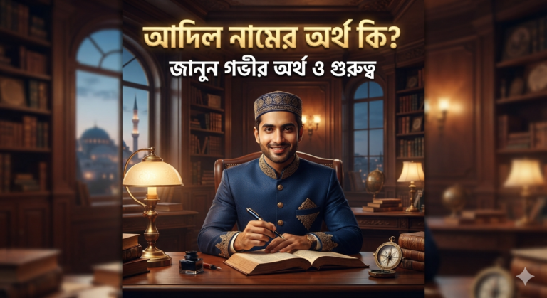 আদিল নামের অর্থ কি জানুন গভীর অর্থ ও গুরুত্ব