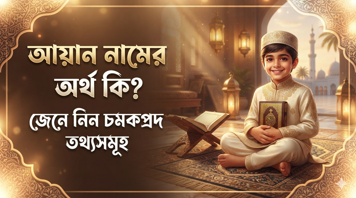 আয়ান নামের অর্থ কি জেনে নিন চমকপ্রদ তথ্যসমূহ