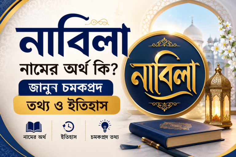 নাবিলা নামের অর্থ কি