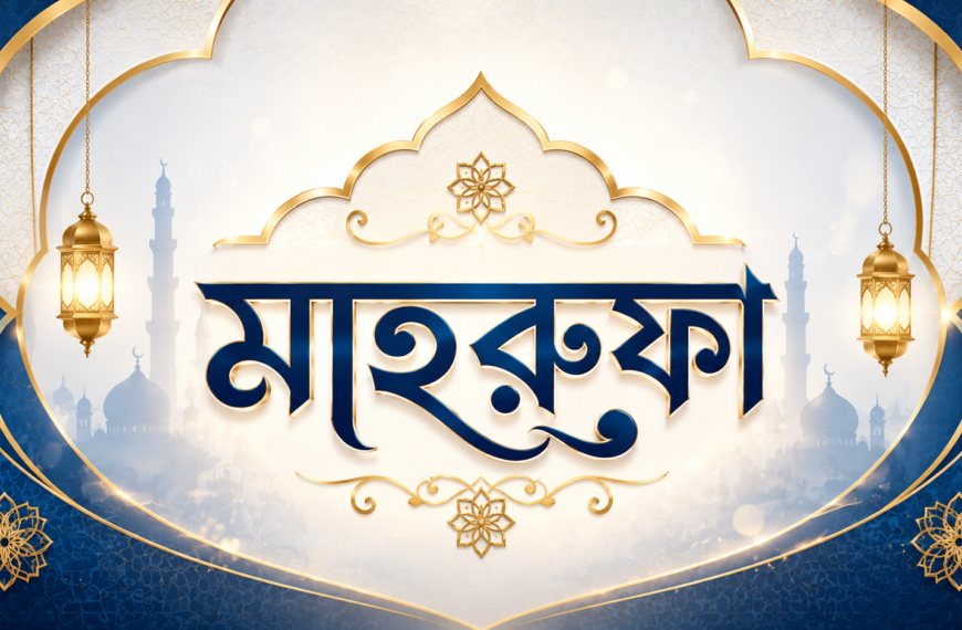 মাহরূফা নামের অর্থ কি জানুন গভীর অর্থ ও গুরুত্ব