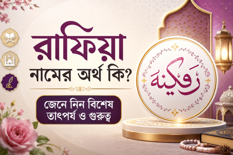 রাফিয়া নামের অর্থ কি জেনে নিন বিশেষ তাৎপর্য ও গুরুত্ব