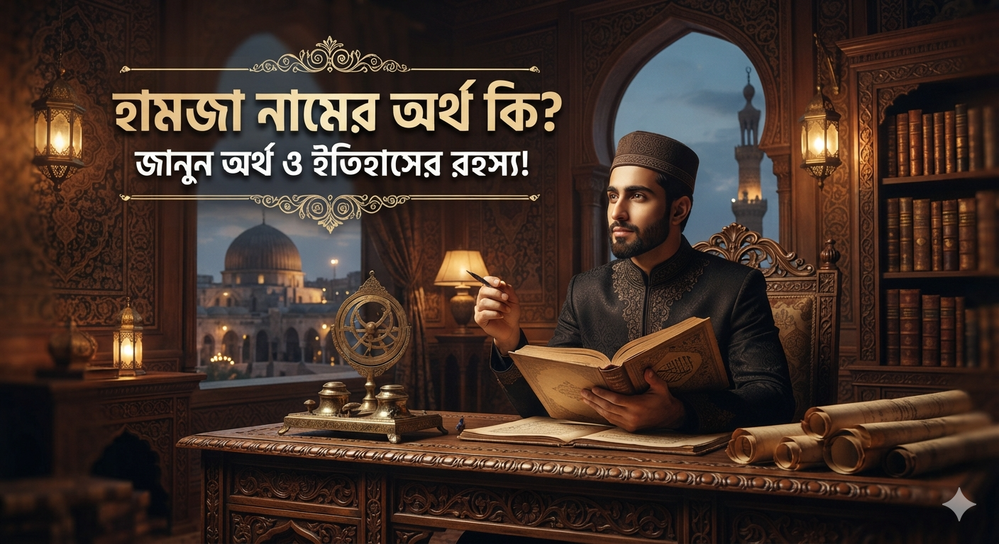 হামজা নামের অর্থ কি জানুন অর্থ ও ইতিহাসের রহস্য!