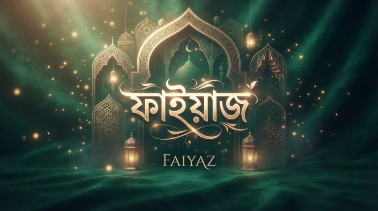 ফাইয়াজ নামের অর্থ কি? জানুন আরবি ও ইসলামিক অর্থ, বানান, উৎস ও বিস্তারিত তথ্য